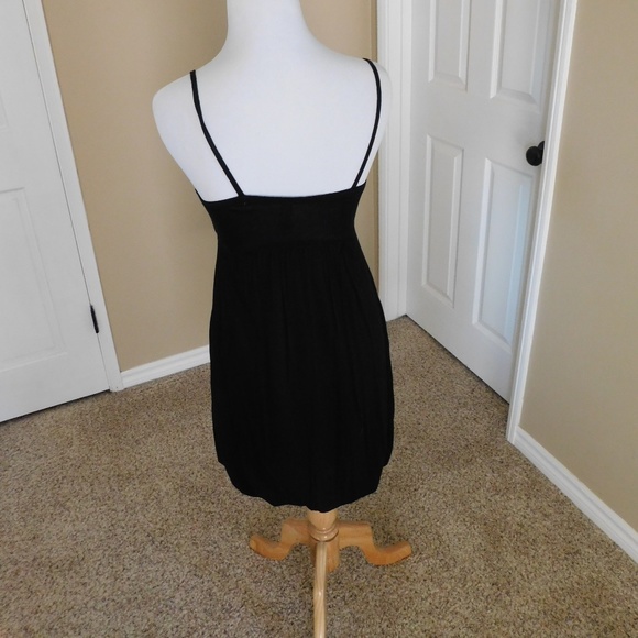 Black Beach Cover up Dress - Picture 5 of 6